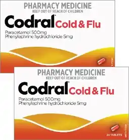 Discount Drug Stores Codral Cold & Flu 24 Tablets offer