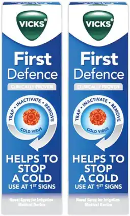 Discount Drug Stores Vicks First Defence Nasal Spray offer