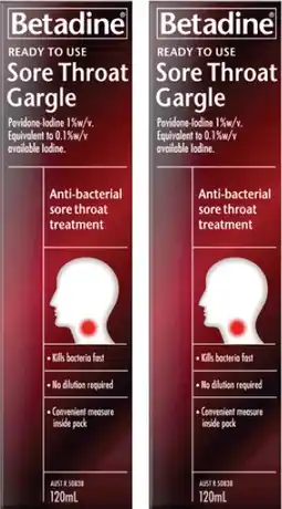 Discount Drug Stores Betadine Ready To Use Sore Throat Gargle offer