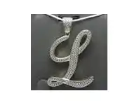 Bevilles Jewellery Gina Liano Cubic Zirconia Initial Necklaces - L offer