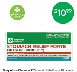 Terry White TerryWhite Chemmart* Stomach Relief Forte offer