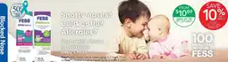 Terry White Fess* Little Noses Saline Nasal Spray 0-2 Years or Fess* Children's Saline Nasal Spray 2 Years + offer
