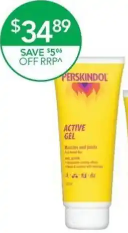 Terry White Perskindol Active Gel offer