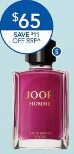 Terry White JOOP! Homme EDP Intense Spray offer