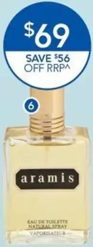 Terry White Aramis Classic EDT Spray offer