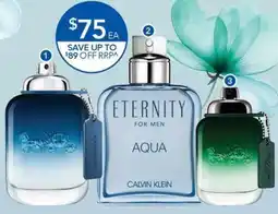 Terry White Coach Man Blue EDT Spray, Calvin Klein Eternity Aqua for Men EDT Spray or Coach Man Green EDT Spray offer