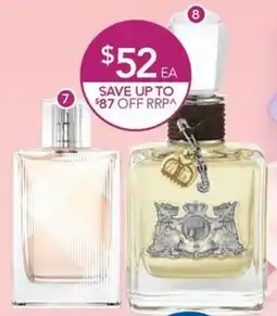 Terry White Burberry Brit Original for Her EDT Spray or Juicy Couture Juicy Couture EDP Spray offer