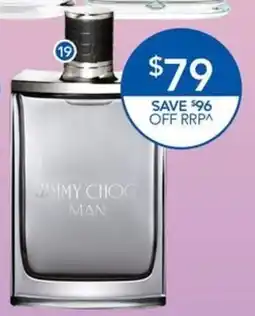 Terry White Jimmy Choo Man EDT Spray offer