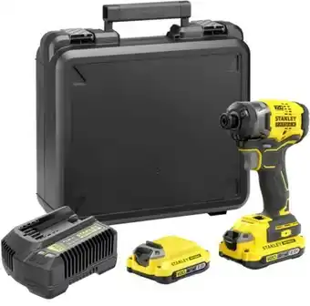 Autobarn Stanley Fatmax 3 Speed Brushless Impact Driver Kit offer
