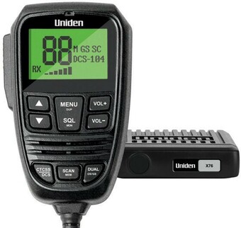 Autobarn Uniden 5W 80CH Heavy Duty Compact UHF CB Radio with Remote Speaker Mic offer