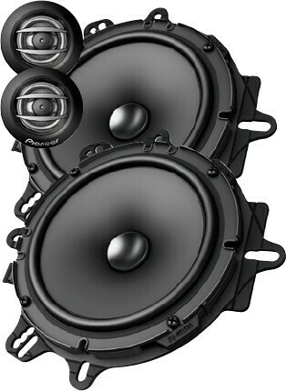 Autobarn Pioneer 6.5” 2-Way Component Speakers offer