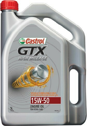 Autobarn Castrol GTX High Mileage 15W50 5LT offer