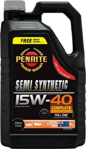 Autobarn Penrite Semi Synthetic 15W40 5LT offer