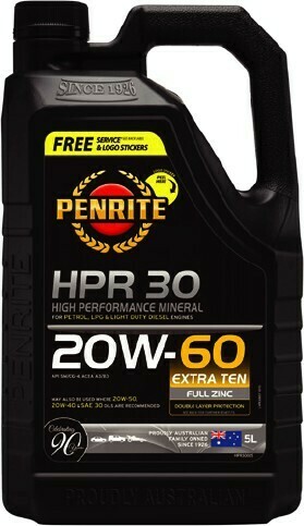 Autobarn Penrite HPR 30 20W60 5LT offer