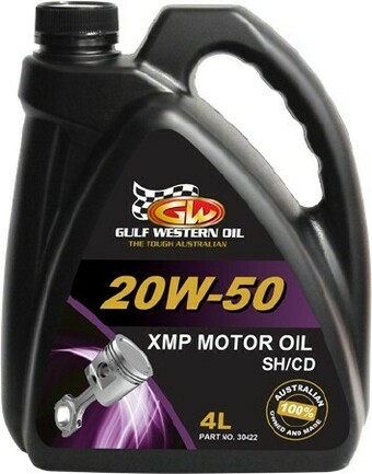 Autobarn Gulf Western XMP 20W50 4LT offer