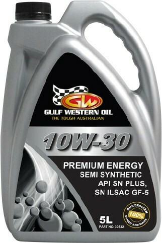 Autobarn Gulf Western Premium Energy 10W30 5LT offer
