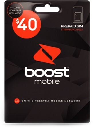 Coles Boost $40 Sim Pack offer