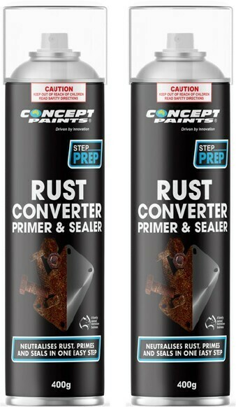 Autobarn Concept Paints Rust Converter Primer & Sealer Aerosol 400G offer