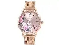 Bevilles Jewellery Roberto Carati Pippa Ponies and Butterfly Rose Gold Mesh Watch offer