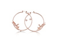 Bevilles Jewellery Disney Tinker Bell Hoop Earrings offer