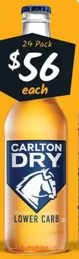 Cellarbrations Carlton Dry Range Stubbies offer