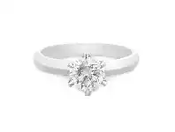 Bevilles Jewellery Facets of Love Tia Brilliant Love 18ct White Gold 0.70ct Diamond Ring offer