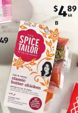 ALDI Spice Tailor Butter Chicken Meal Kit offer