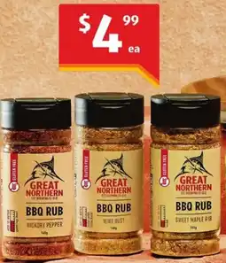 ALDI Great Northern BBQ Rub offer