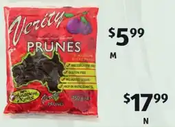 ALDI Verity Prunes offer