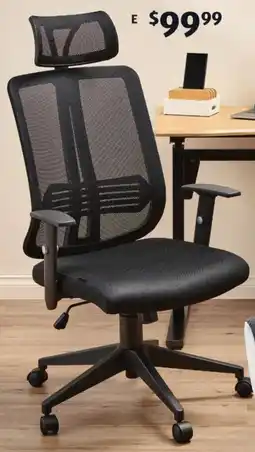 ALDI Office Chair - Black offer