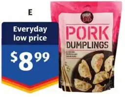 ALDI Pork dumplings offer