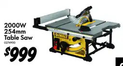 Bunnings 2000W 254mm Table Saw offer