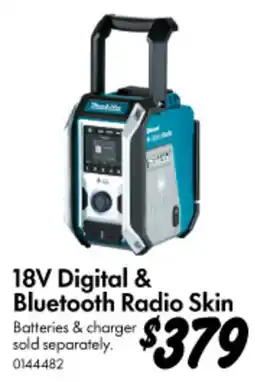 Bunnings 18V Digital & Bluetooth Radio Skin offer