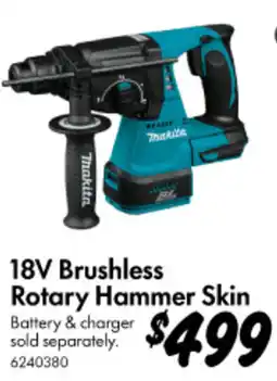 Bunnings 18V Brushless Rotary Hammer Skin offer