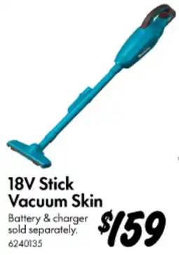 Bunnings 18V Stick Vacuum Skin offer