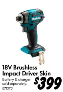 Bunnings 18V Brushless Impact Driver Skin offer