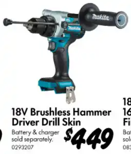 Bunnings 18V Brushless Hammer Driver Drill Skin offer