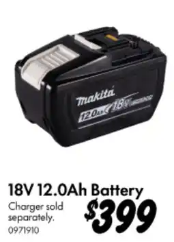 Bunnings 18V 12.0Ah Battery offer