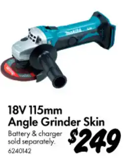 Bunnings 18V 115mm Angle Grinder Skin offer