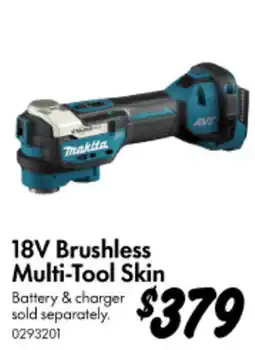 Bunnings 18V Brushless Multi-Tool Skin offer