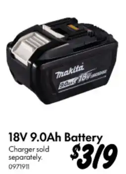 Bunnings 18V 9.0Ah Battery offer