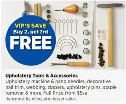 Spotlight Upholstery Tools & Accessories offer