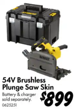 Bunnings 54V Brushless Plunge Saw Skin offer