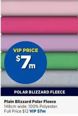 Spotlight Plain Blizzard Polar Fleece offer