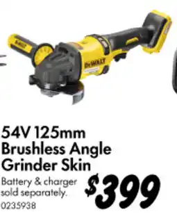 Bunnings 54V 125mm Brushless Angle Grinder Skin offer