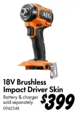 Bunnings 18V Brushless Impact Driver Skin offer