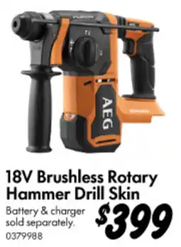 Bunnings 18V Brushless Rotary Hammer Drill Skin offer