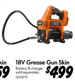 Bunnings 18V Grease Gun Skin offer
