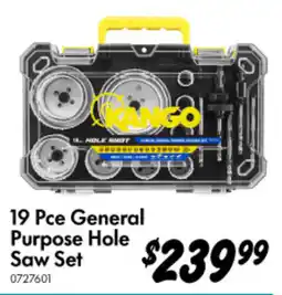 Bunnings 19 Pce General Purpose Hole Saw Set offer