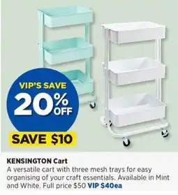 Spotlight Kensington cart offer